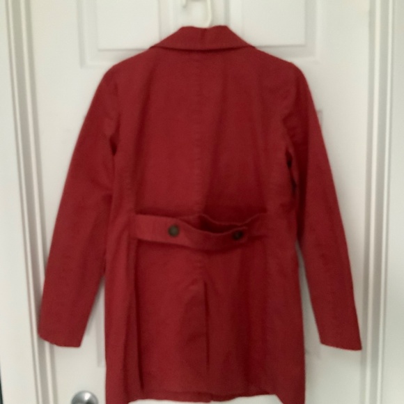 Trench Style Coat in Brick size 6 by Ann Taylor Loft - Picture 2 of 9